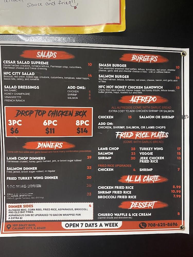 Highly Flavored Chicago City Grill Menu image 1