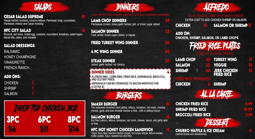 Highly Flavored Chicago City Grill Menu image 2